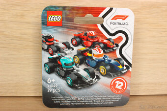 LEGO 71049 Sběratelská závodní auta F1 - kompletní série - 2