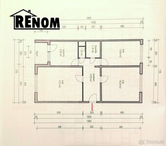 Rezervovaný // Veľký 3iz. + lodžia, Narcisová ul. - 2