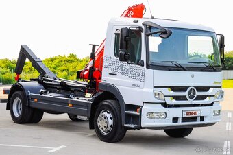 MERCEDES 1622 NOVÝ HÁKOVÝ NOSIČ KONTAJNEROV HYDRAULICKÁ RUKA - 2
