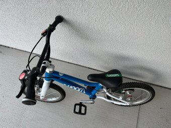 Predam bicykel Woom 2 MODRY, V ZARUKE - 2