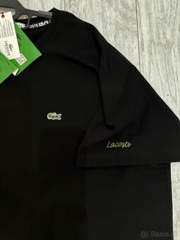 Tričko Lacoste čierne - 2