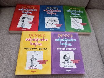 Knihy denník odvážneho bojka 1 - 5 - 2