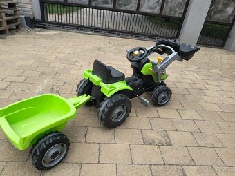 Slapaci nakladač - traktor s vlečkou - 2