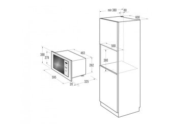 Vstavaná rúra Gorenje bm300x na suciastky - 2