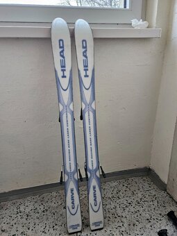 Detské lyže 100cm + paličky - 2