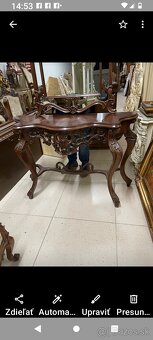 Konzola so zrkadlom - 2