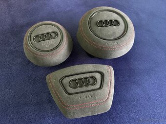 AUDI kryt airbagu - alcantara - 2