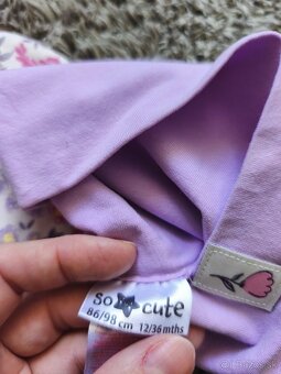 Dievčenské prechodné čiapky, 2ks - 2