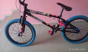 mongoose legion l40 bmx 20,5 - modré kolesá - 2