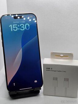 Apple iPhone 15 PRO MAX 256GB Natural Titanium - Záruka - 2
