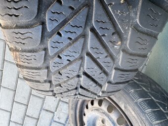 Zimna sada pneu a plechové disky 4x100 175/65 R14 - 2