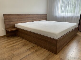 Výklopná posteľ s oceľovým rámom rozmer 2x2m - 2