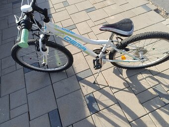 Dievčenský bicykel DEMA ISEO 24" od 124cm do 150cm - 2