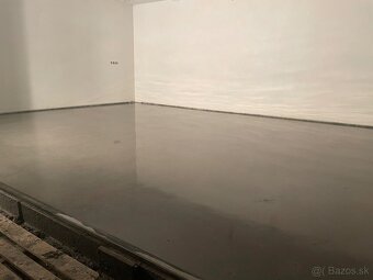 Priemyselné podlahy / metličkový betón - 2