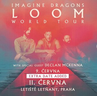 Imagine Dragons Praha 09.06. 2x lístky - 2