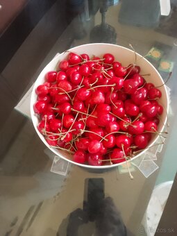 Zdravím ,predám pekné čerešne srdcovky. - 2