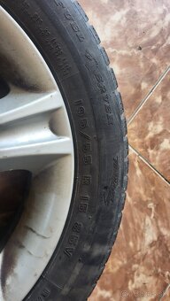 4x Alu disky R15 s pneumatikami 195/55 R15 zo Seat ibiza - 2