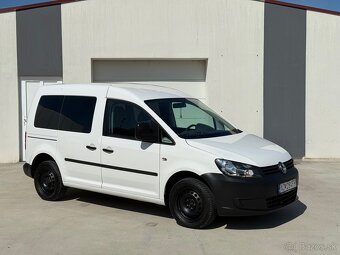 VW Caddy 1.6 TDI 5 Miestna Klimatizácia Ťažné 1.Majiteľ - 2