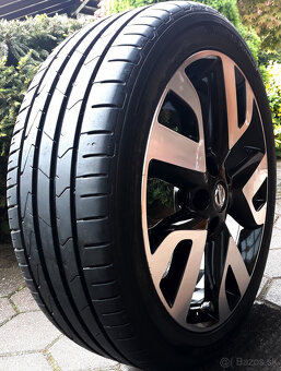 alu R18 5x114,3 orig. NISSAN /+ Renault + Dácia, pneu 215/55 - 2