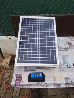 Predám solárny panel 20w+s.regulator - 2