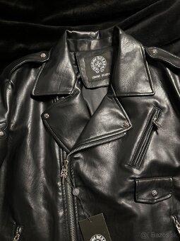 Chromehearts kožená bunda - 2