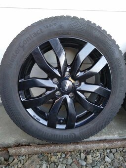 Alu 5 x 112 R 16 + zimné pneu CONTINENTAL. - 2