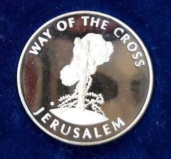 Predám pozlátené medaile Krížová cesta - 2