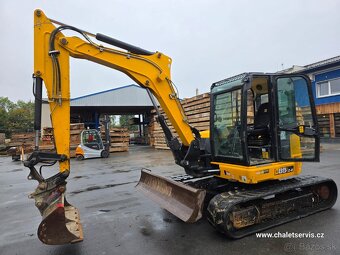 Pásový bagr JCB 85Z-2, rok výroby 2021, 2841 motohodin - 2