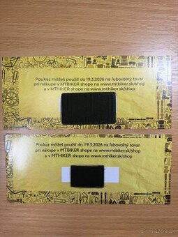 Poukaz v hodnotě 130 euro na nákup MTbiker - 2