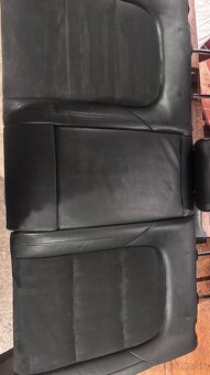 Kožené sedačky s alcantarou - golf 5, octavia 2 - 2