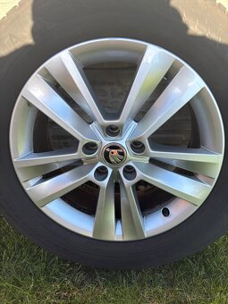 Orginal Skoda elektron 5x112 17 - 2