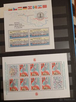 Známky, aršiky ČSSR - 2