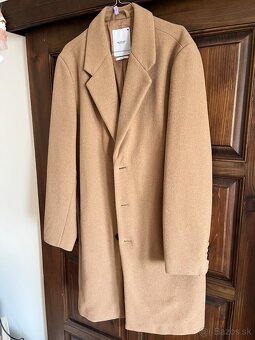 RESERVED Pánsky hnedý kabát XL - 2