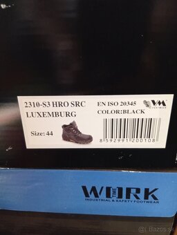 LUXEMBURG S3 členková bezpečnostná obuv - 2