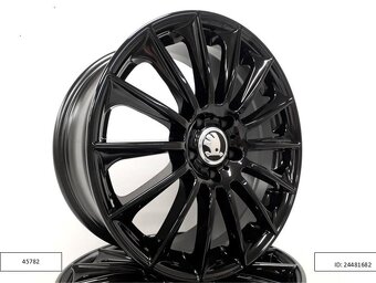 X Škoda Superb, Vw Golf, Passat aludisky 5x112 R18 8J ET45 1 - 2