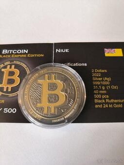 Strieborná minca 2 Dollar Bit_Coin - 2