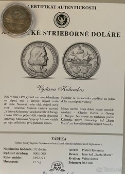 Strieborné Americké doláre - 2