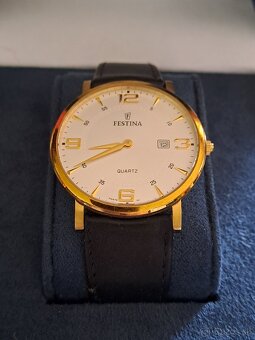 Švýcarské hodinky Festina, reg. model F16478, kožený pásek - 2