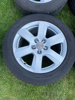 Audi r17 5x112 + letné pneu - 2