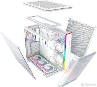 Predam PC Case Montech 95 King Pro White - 2