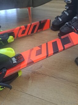 Detske lyze Fischer a lyziarky Rossignol - 2