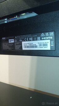 Herný monitor 23,8" AOC 24G2SU/BK - 2