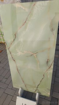 Dlažba 60x120 leštená svetlo zelená - 2