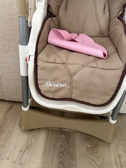 Detska jedalenska stolicka Bistro beige - 2