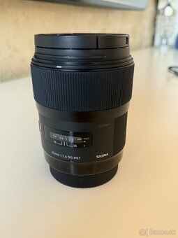 Sigma 35 mm 1,4 canon - 2