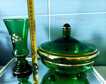 Retro zelené sklo - 2