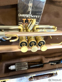 Predám novú profi B- Trúbku, Trumpeta kópia komplet s označe - 2