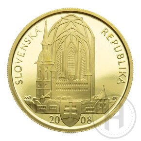 Kupim 5000 sk Matej II. 2008 zlata minca - 2
