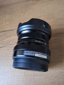 Objektív Fujifilm xf 16mm f2.8 R WR - 2
