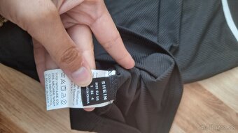Čierne letné mini šaty | Shein - 2